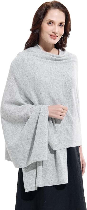 Soft Cashmere Blend Wrap Chic Scarf Stole for Women Wayfarer Travel Extra Large 87"x28"