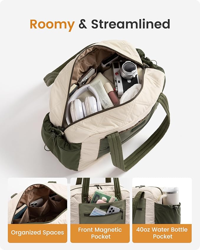LOVEVOOK Gym Bag for Women, Lightweight Travel Duffle Bag with Wet Pocket, Personal Item Carry On Weekender Overnight Bags for Woman Gym, Yoga, Hospital, Weekend Trips
