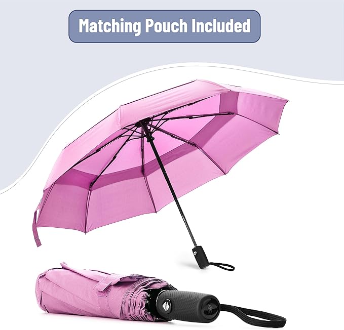 Mr. Pen- Windproof Travel Umbrella, Automatic Umbrellas for Rain, Compact