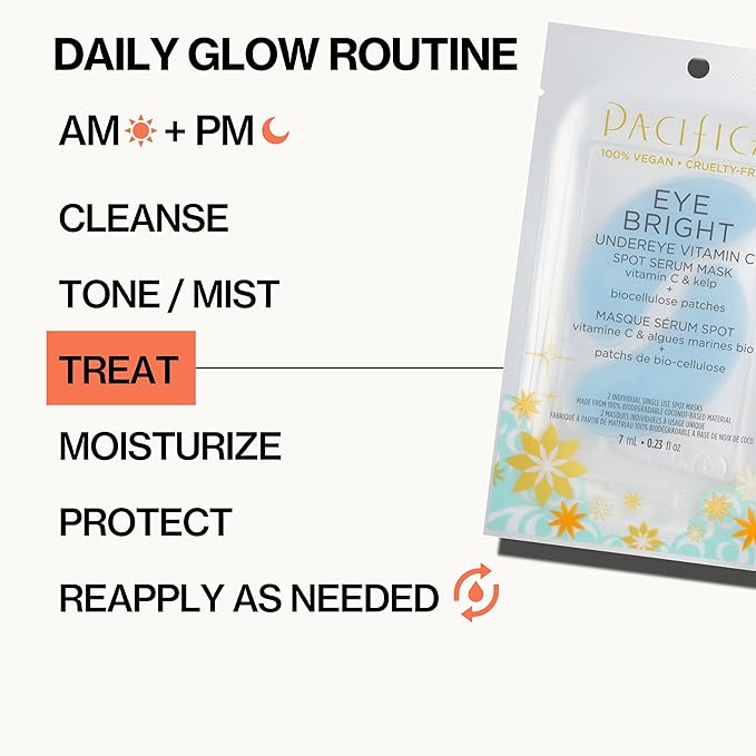 Pacifica, Mask Eye Serum Vitamin C Spot, 0.23 Fl Oz