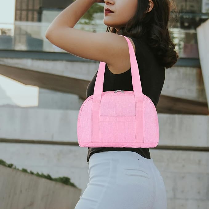 Mini Gym Bag for Women Girls, 12 inch Small Gym Tote, Lightweight Small Carry On Duffle Bag for Travel Sports