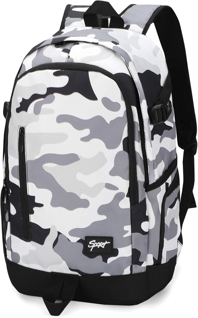rickyh style School Backpack Travel Bag for Men & Women Lightweight College Back Pack with Laptop Compartmen