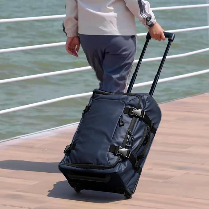 Traveler's Choice Softside Upright Wheeled Duffel Bag