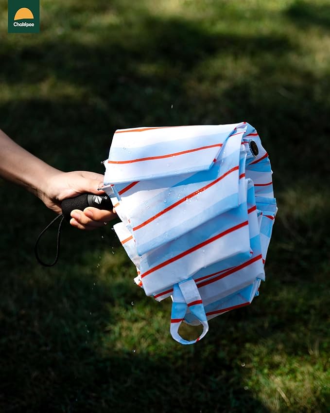 Travel Compact Umbrella Windproof - Portable Automatic for Rain, Folding Umbrella for Men and Women, Portable 210T Fabric