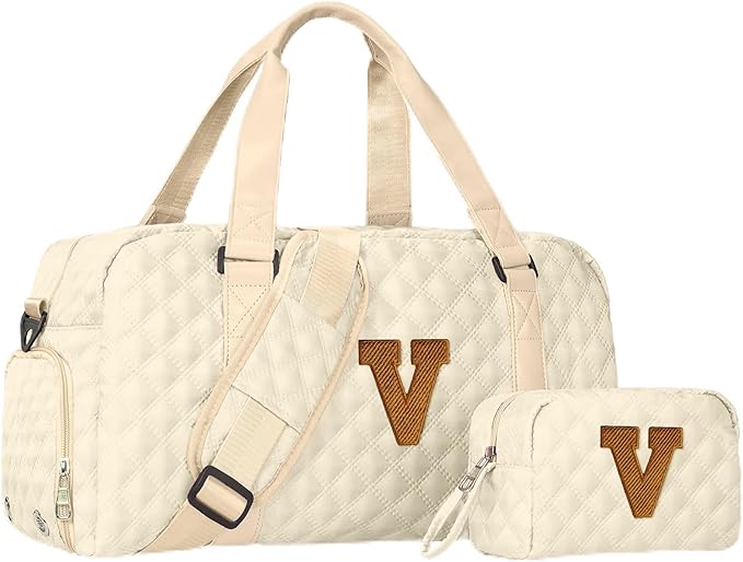 Kids Travel Duffel Bag, Personalized Weekender Bag with Shoes Compartment, Mothers Day Gifts, Girls Gifts for Kids Friends