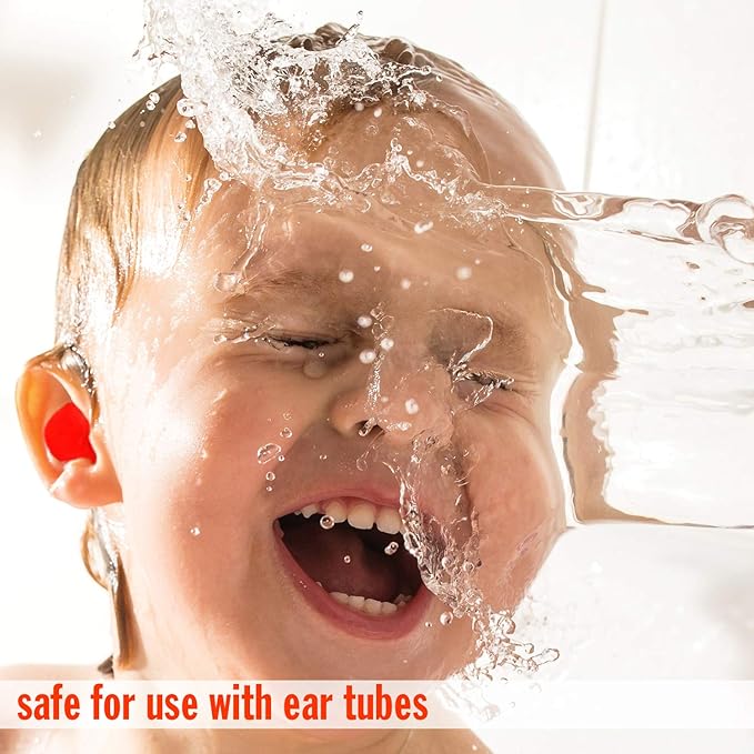 Mack's Silicone Putty Ear Plugs, Kids Size | 6 Pair | Swimming | Travel | Made in USA