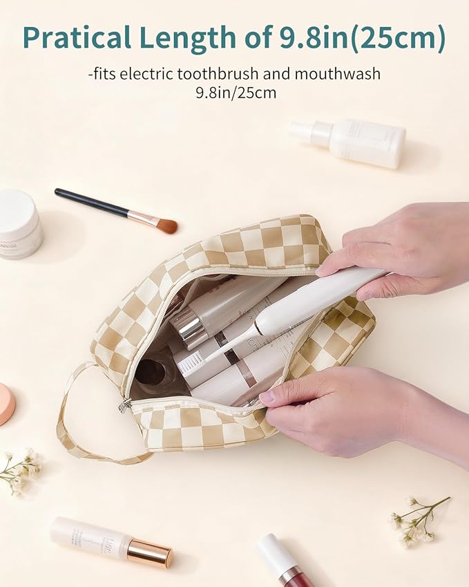 Narwey Travel Toiletry Bag for Women Traveling Dopp Kit Men Travel Bag for Toiletries Cosmetic Bag Makeup Bag Medicine Bag for Traveling