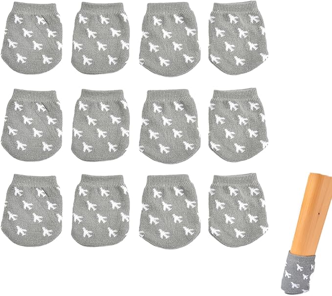 12Pcs Luggage Wheel Covers for Suitcase Wheels Full Wrap Fabric Protector Sleeves for Universal Luggage Wheel Protection Covers with Dirt Guard for Travel Bags and Storage Use