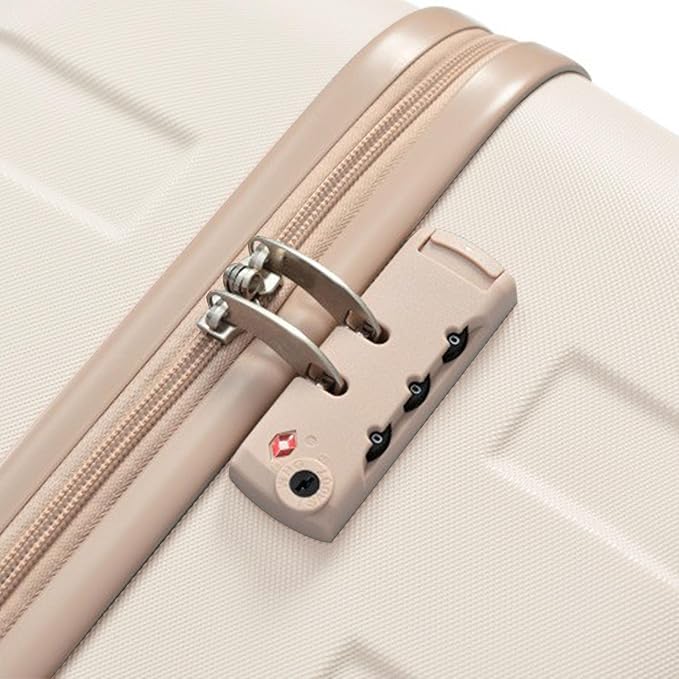 Luggage Sets 3 Piece, Luggage Set, Suitcases with Wheels, Hardside Hard Shell Travel Luggage with TSA Lock