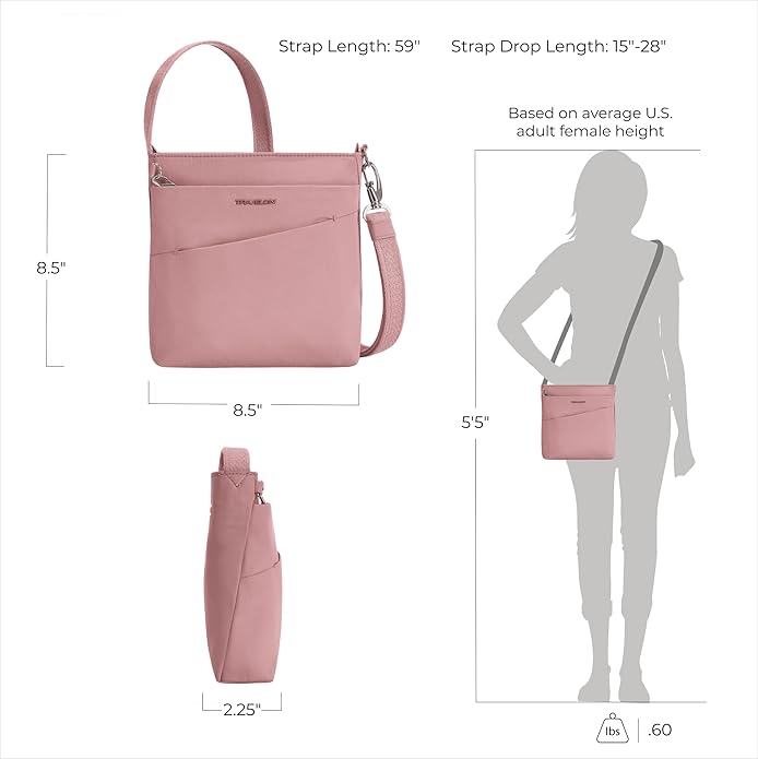 Travelon Anti-Theft Roam Small Crossbody