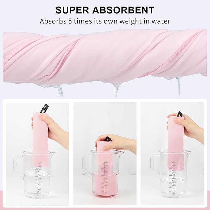 Rainleaf Microfiber Towel Perfect Travel & Gym & Camping Towel. Quick Dry - Super Absorbent - Ultra Compact - Lightweight. Suitable for Trip, Beach, Shower, Backpacking, Pool