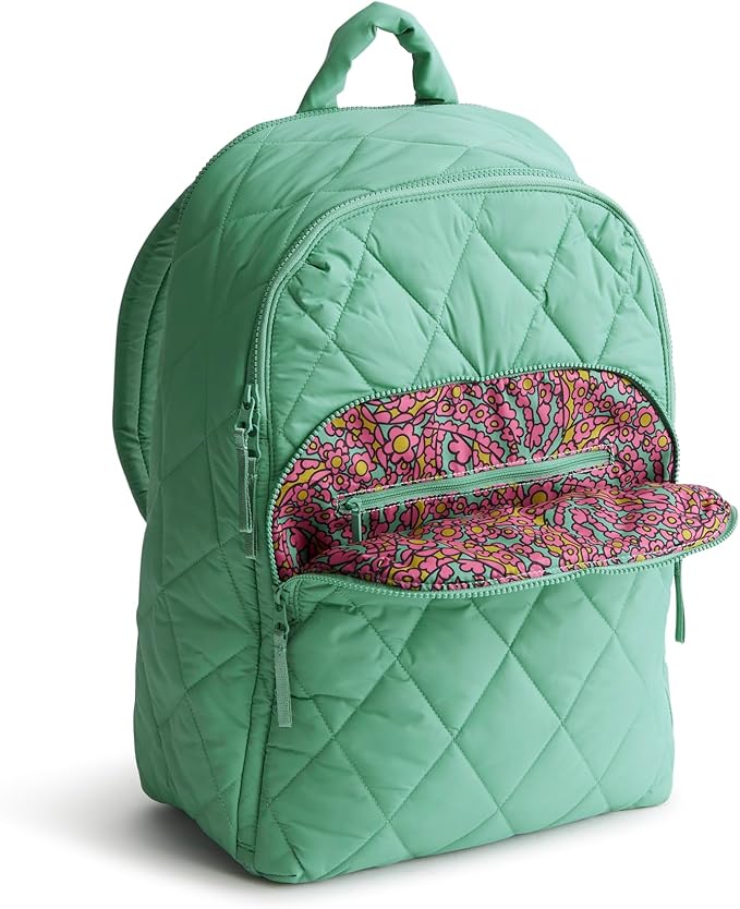 Vera Bradley Women's Featherweight Westover Hybrid Backpack, Beryl Green, One Size