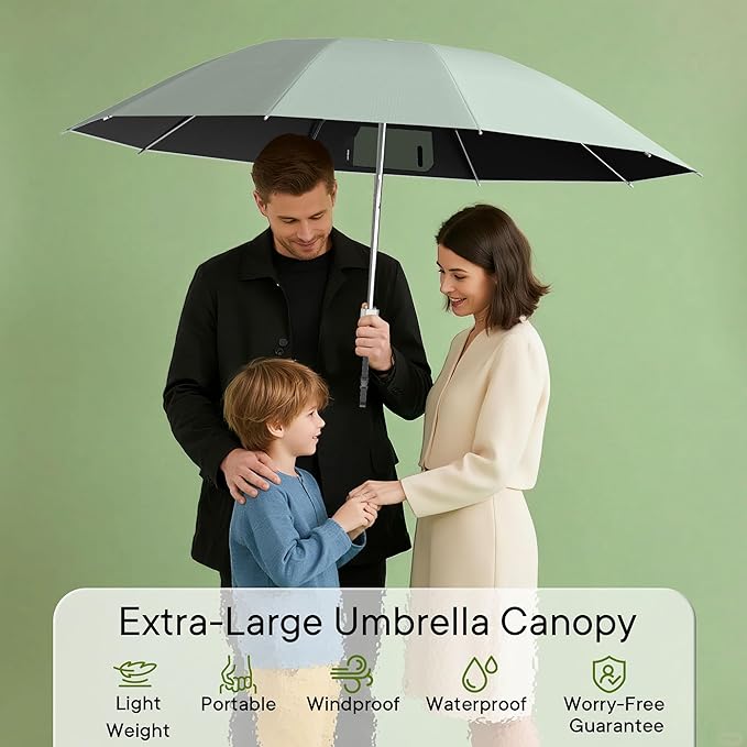 QWB TUMAAOTU Lightweight Compact Inverted Umbrella Windproof Auto Open Close – 5-Second Quick Fold Design for Women & Men, 8 Ribs Strong Travel Umbrellas for Rain & Sun, Fits Backpack & Car