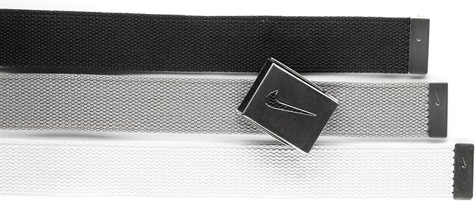 Nike Men's 3 Pack Web Belt