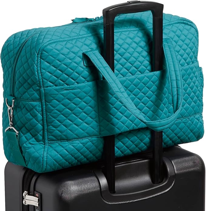 Vera Bradley womens Cotton Weekender Travel Bag