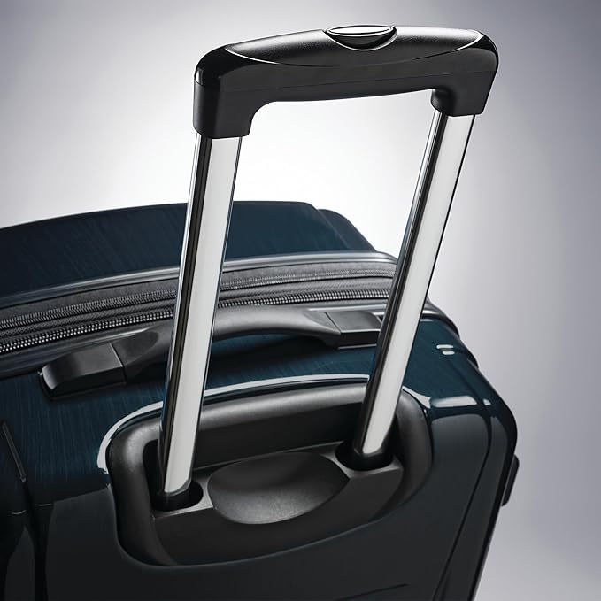 Samsonite Winfield 2 Hardside Expandable Luggage with Spinner Wheels, Teal, Checked-Medium 24-Inch