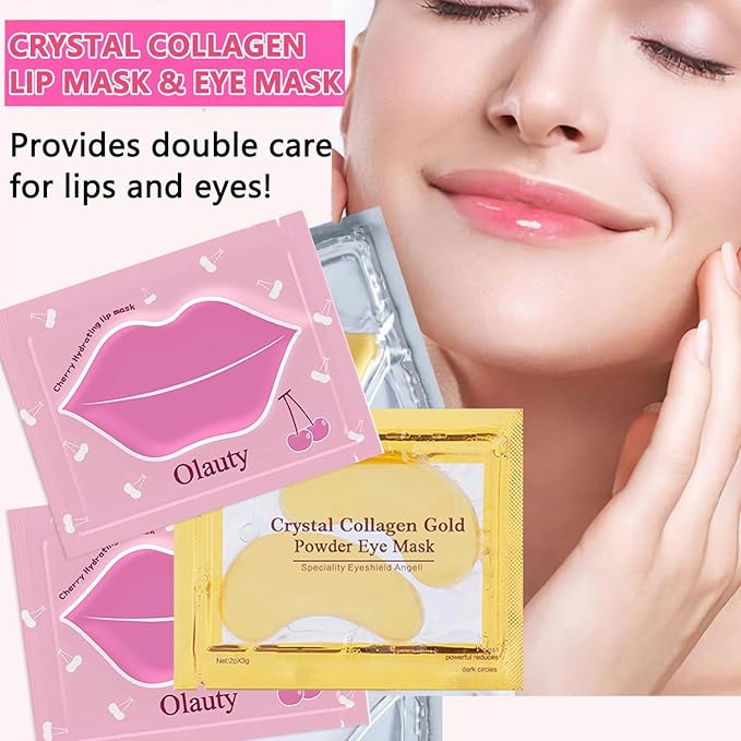 30 Pairs Lip Mask & Eye Mask,Under Eye Patches for Puffy Eyes,Moisturizing Lip Masks,Anti Wrinkle Patches for Lip,Bachelorette Party Favors,Bulk Gifts,Teacher Appreciation Gifts,Mothers Day Gifts