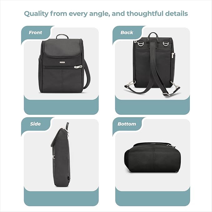 Travelon Anti-Theft - Classic Small Convertible Backpack