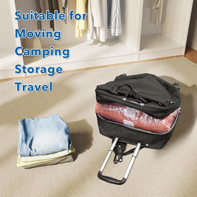 MEIQIHOME Vacuum Storage Bags, Space Saver Sealer Bags,Vacuum seal bags for clothing, Pillows, Comforters, Blankets, Bedding,Travel,32 COMBO