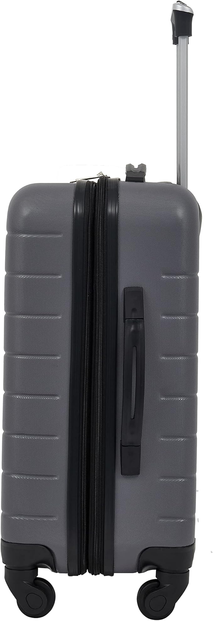 Wrangler Smart Spinner Hardside Luggage, 22-Inch Carry-On, Quiet Shade