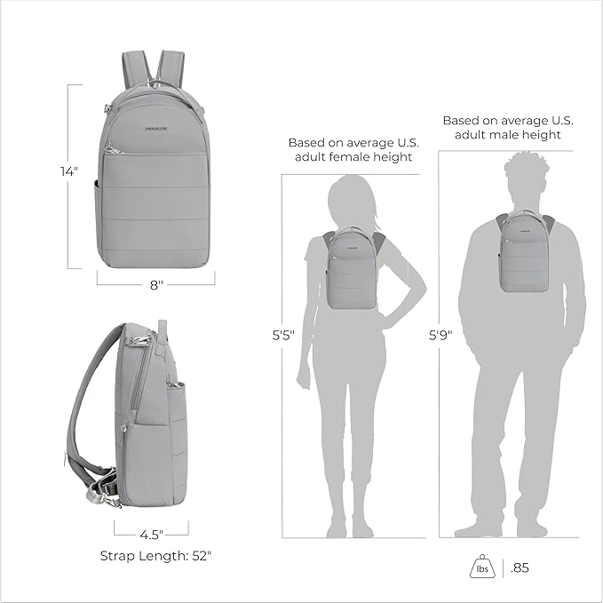 Travelon Anti-Theft Roam Convertible Backpack Sling