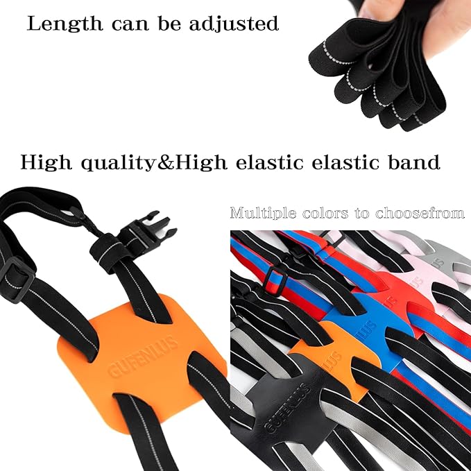 Luggage Straps for Suitcases,Luggage Straps Bag Bungees for Add a Bag Easy to Travel Suitcase Elastic Strap Belt (Black/Orange 1pcs)