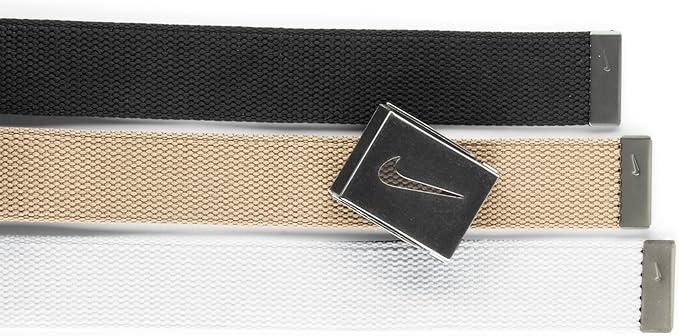 Nike Men's 3 Pack Web Belt