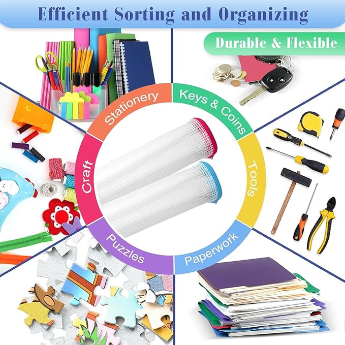 Jetec 32 Pcs Mesh Zipper Bags Toy Storage Bikini Organizer Bag Bolsas Para Guardar Trajes De Bano Waterproof Zipper Reusable Pouch Puzzle Multipurpose for Storage Office(Stylish Color,5.1 x 4.1 Inch)