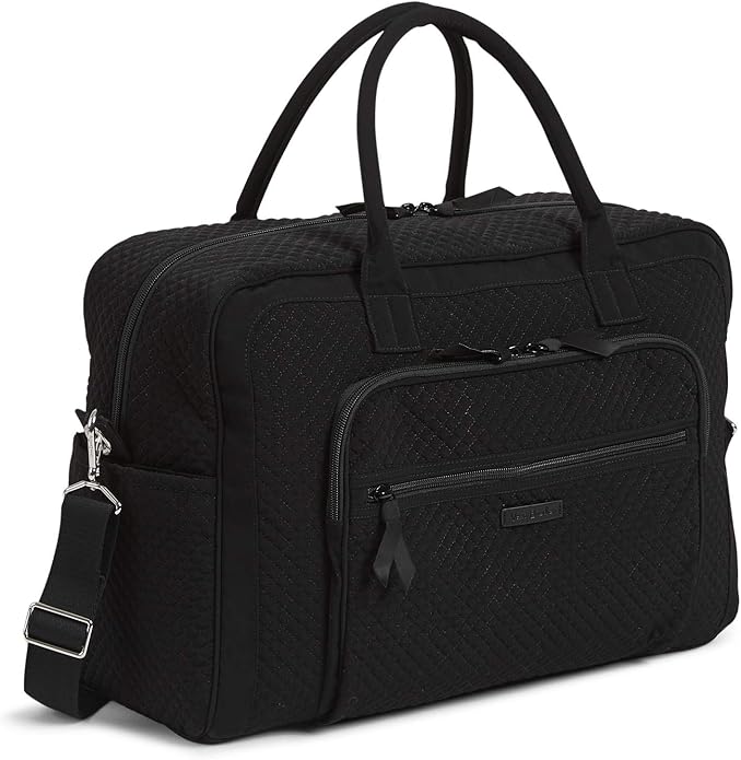 Vera Bradley Women's Microfiber Weekender Travel Bag