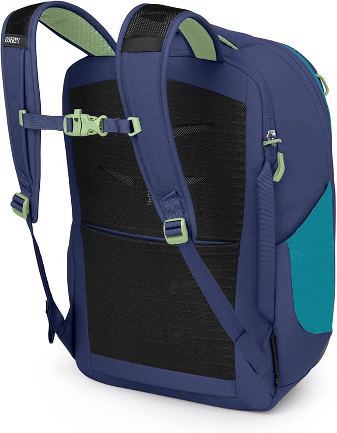 Osprey Daylite Expandable 26+6 Travel Pack, Blue Spikemoss/Alkaline