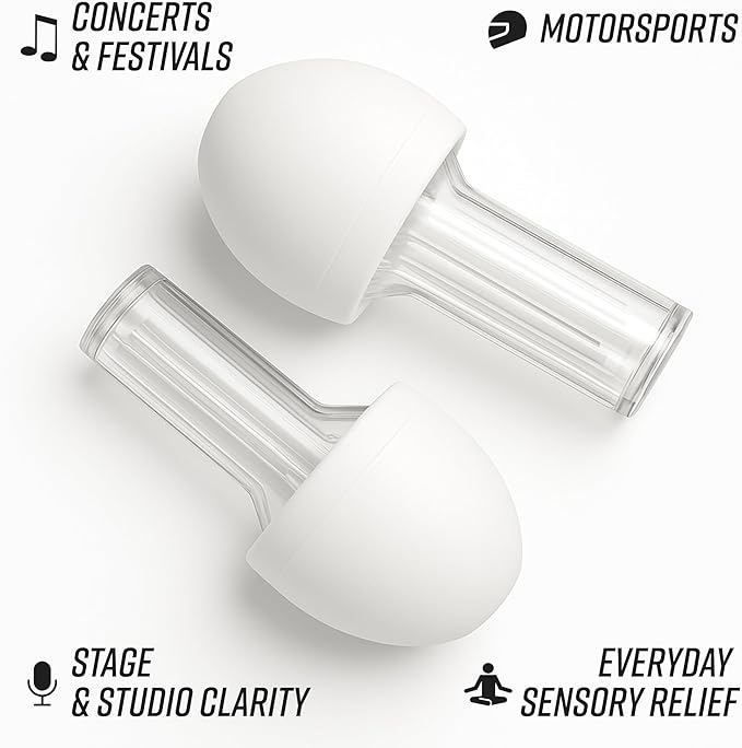 VIBES High Fidelity Concert Ear Plugs – Reusable Noise Reducing Ear Plugs for Concerts, Musicians, Raves, and Live Events – Comfortable Hearing Protection for Loud Environments