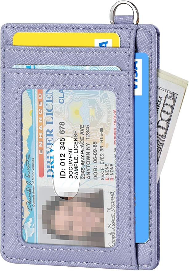 FurArt Slim Minimalist Wallet, Front Pocket Wallets, RFID Blocking, Credit Card Holder for Men