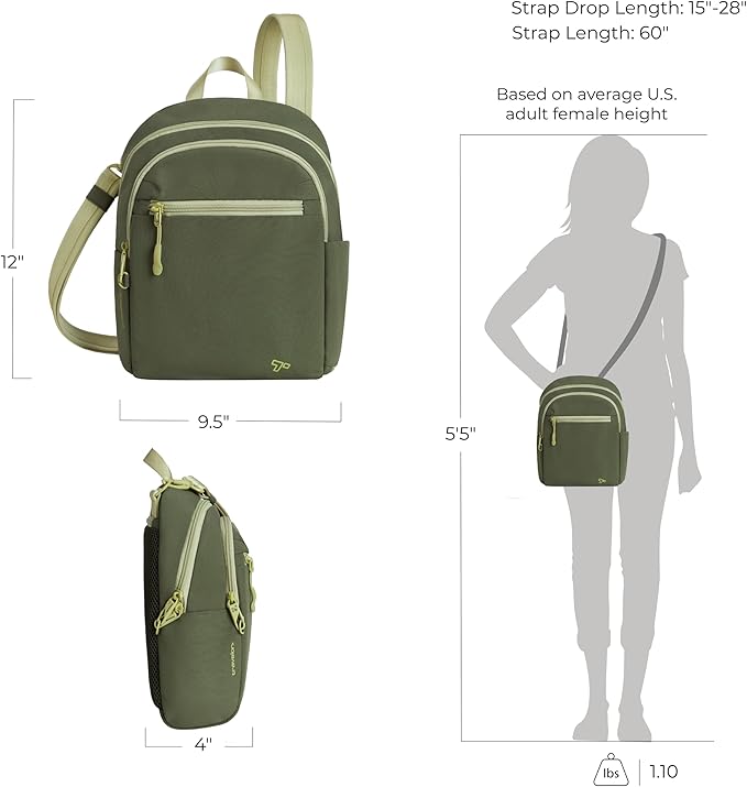 Travelon Unisex Adult Travelon Anti-theft the Voyages Tour Bag