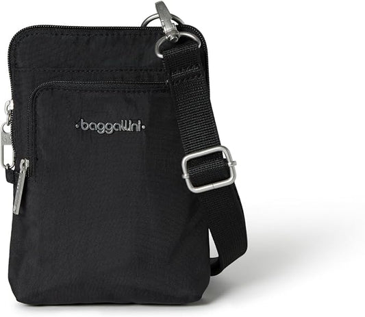 Baggallini Women's Securtex Anti-theft Activity Crossbody Bag