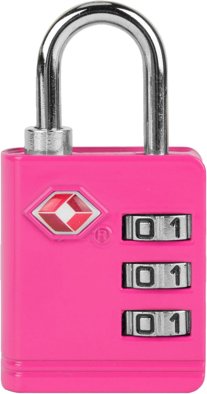 Travelon Travelon Tsa Luggage Lock Luggage Lock, Pink