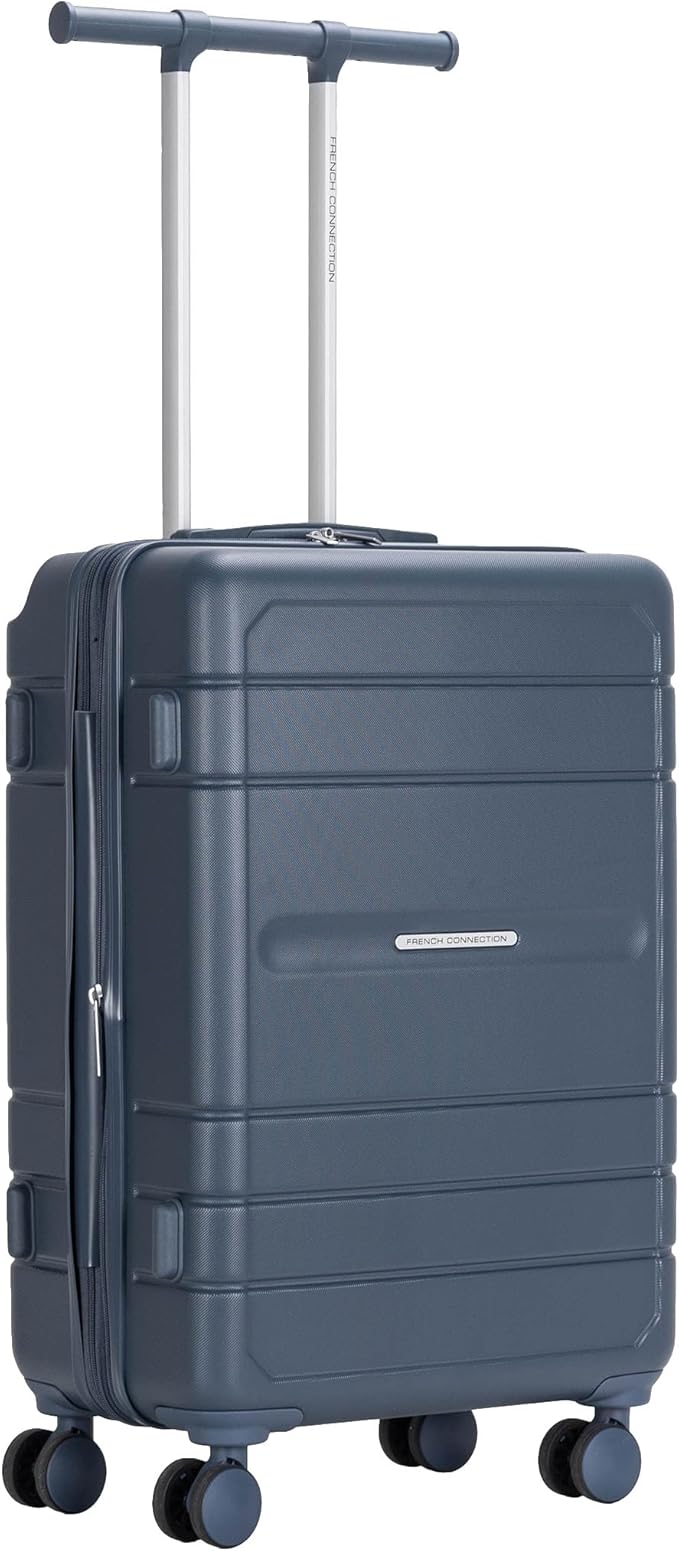 French Connection Le Voyage Luggage Set, Navy, 3 Piece Set