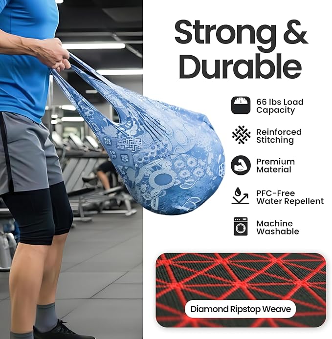 Nanobag Ultralight Foldable Tote for Women & Men, Reusable Grocery & Travel Bag, Packable Collapsible Compact Market Essential (Standard Burgundy)