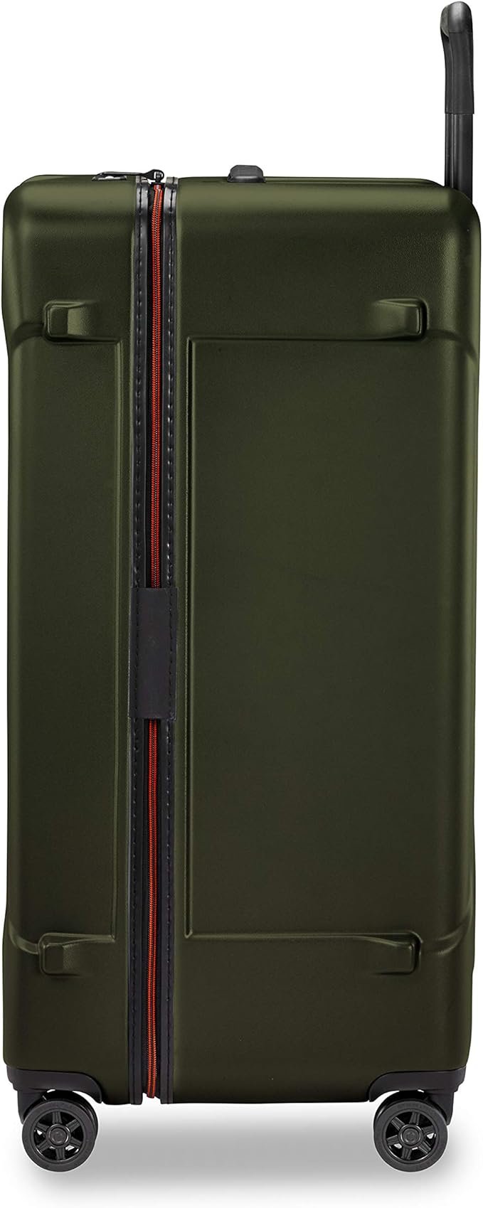 Briggs & Riley 32" Extra Large Trunk Spinner - Checked Luggage for Travel, Suitcases with Wheels, Hardside Rolling Bag for Men & Women, Self-Repairing Zipper - Torq Collection, Hunter Green