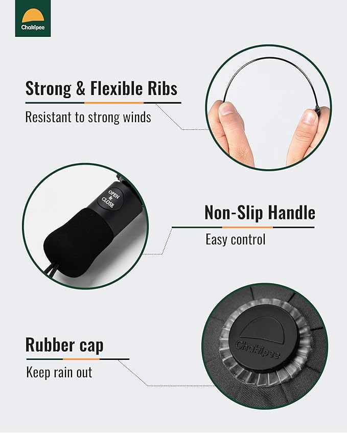 Travel Compact Umbrella Windproof - Portable Automatic for Rain, Folding Umbrella for Men and Women, Portable 210T Fabric