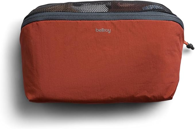 Bellroy Packing Cube 4L (Organizer Packing Pouch with Internal Zip Pocket and Durable, Lightweight Design) - Clay