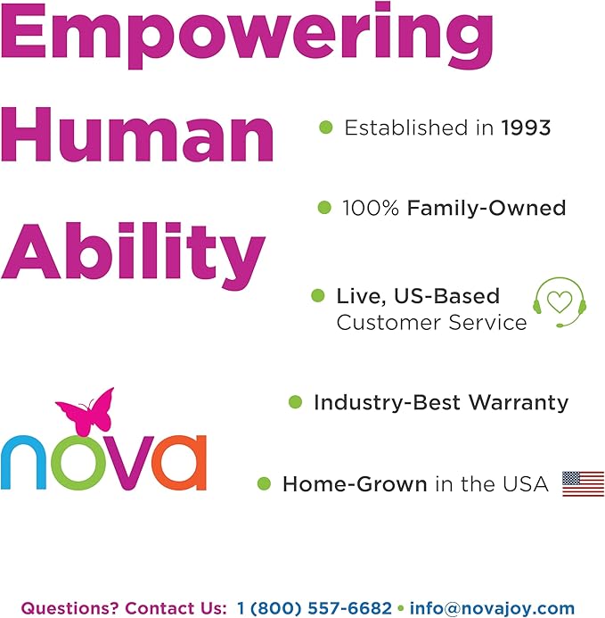 NOVA Extra Wide Cooling Gel Seat Cushion 17” x 18” – Breathable Honeycomb Design for Pressure Relief, Non-Slip Chair Pad with Handle for Office Chair, Car & Wheelchair