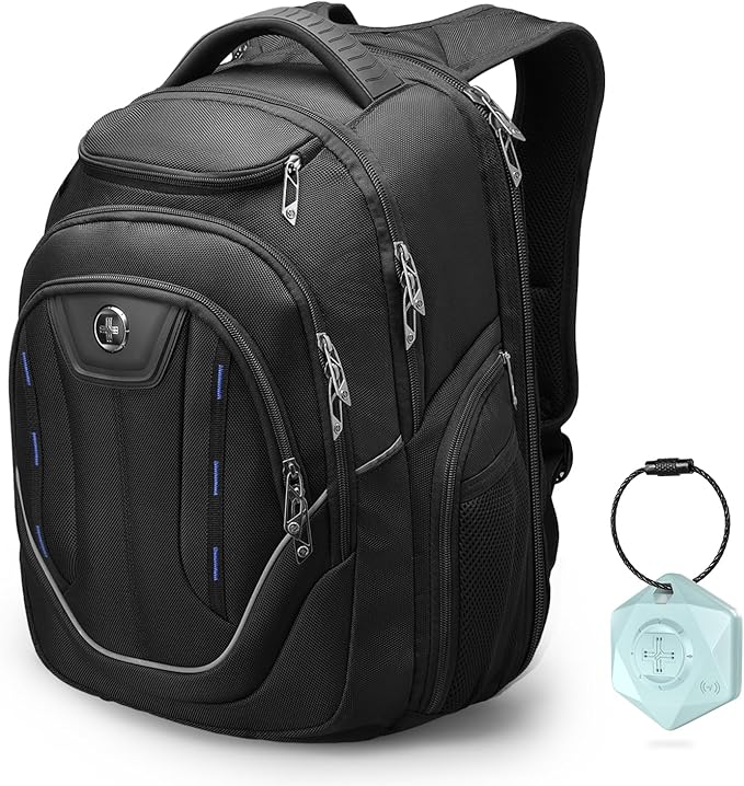 Swissdigital Design Large Travel Backpack For Men， TSA Business Laptop Backpack With Finder color random| J16BTBT013-01