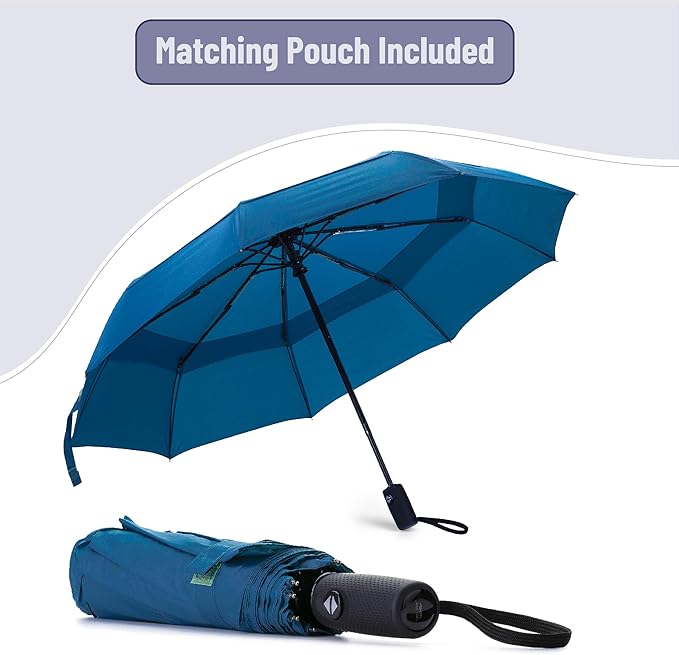 Mr. Pen- Windproof Travel Umbrella, Automatic Umbrellas for Rain, Compact