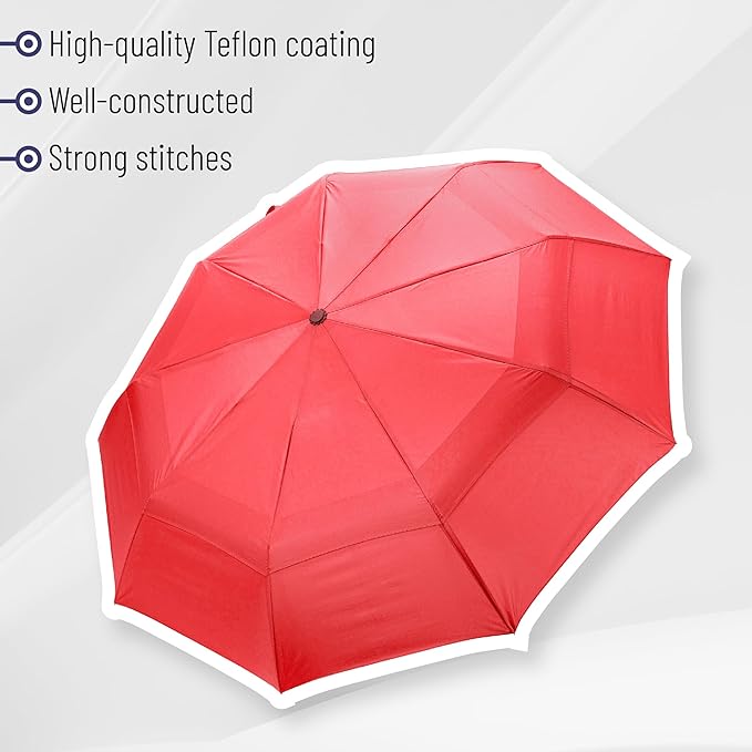 Mr. Pen- Windproof Travel Umbrella, Automatic Umbrellas for Rain, Compact