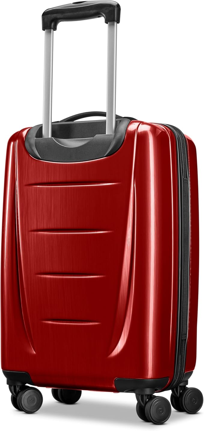 Samsonite Winfield 2 Hardside Luggage with Spinner Wheels, Burgundy, Carry-On 20-Inch