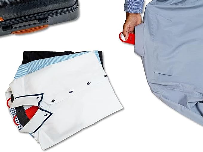 Travel Hangers | Space Saving Design|Lightweight | Prevents Wrinkles and Creases | 3 Pack