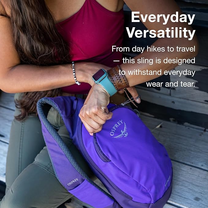 Osprey Daylite Shoulder Sling Bag - Crossbody Backpack for Everyday Carry, Festivals, and Travel