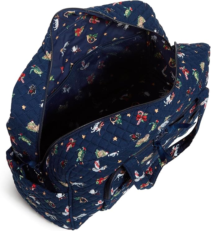 Vera Bradley womens Cotton Weekender Travel Bag