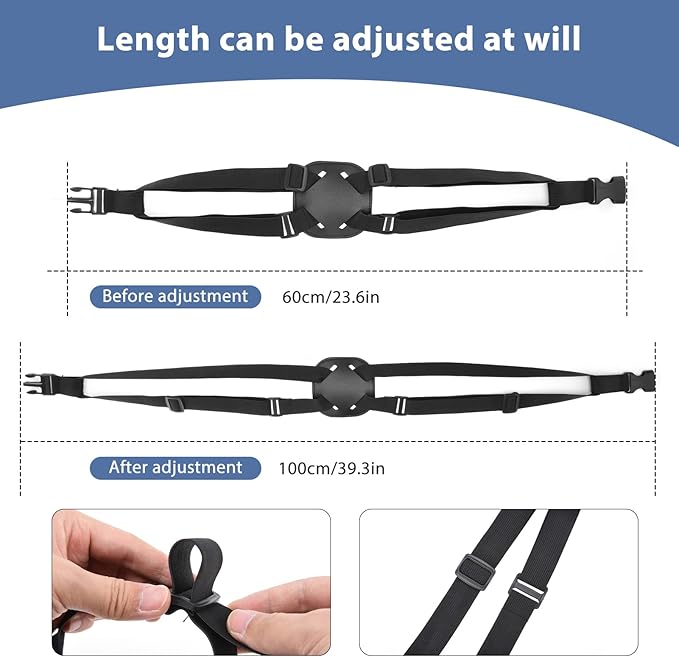 XINRUI 2 Pack Luggage Straps Bungees,Adjustable Suitcase Carry on Bag Handle Portable Tourister Travel Straps Belt Elastic Airport Travel Accessories with Buckles for Baggage Handbag