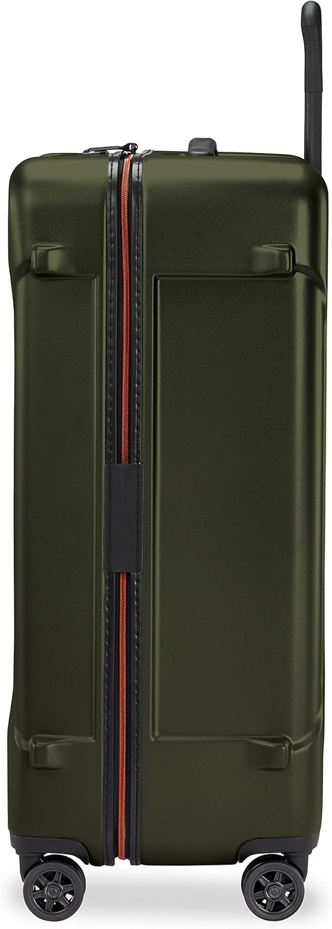 Briggs & Riley 30" Large Spinner - Checked Luggage for Travel, Suitcases with Wheels, Hardside Rolling Bag for Men & Women, Self-Repairing Zipper - Torq Collection, Hunter Green